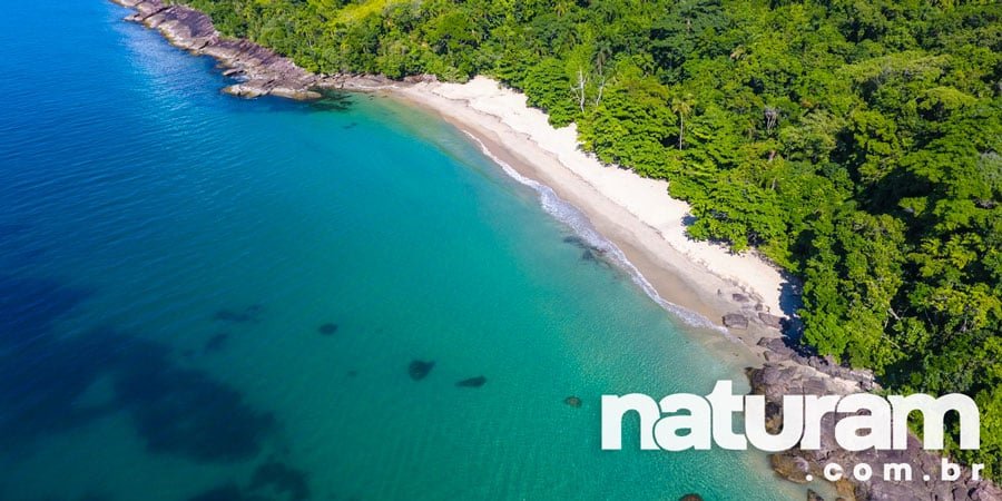Foto da Praia do Deserto Ubatuba - Naturam