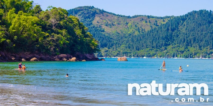 Foto da Praia da Santa Rita Ubatuba - Naturam
