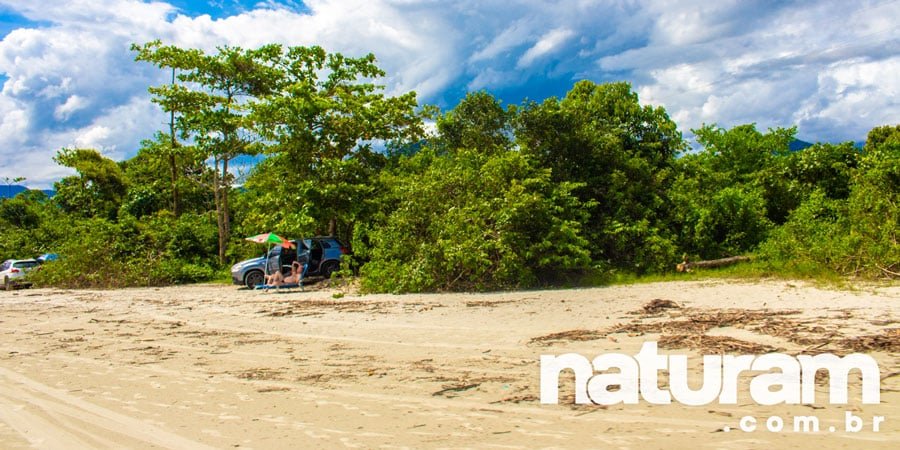 Foto da Praia do Ubatumirim Ubatuba - Naturam