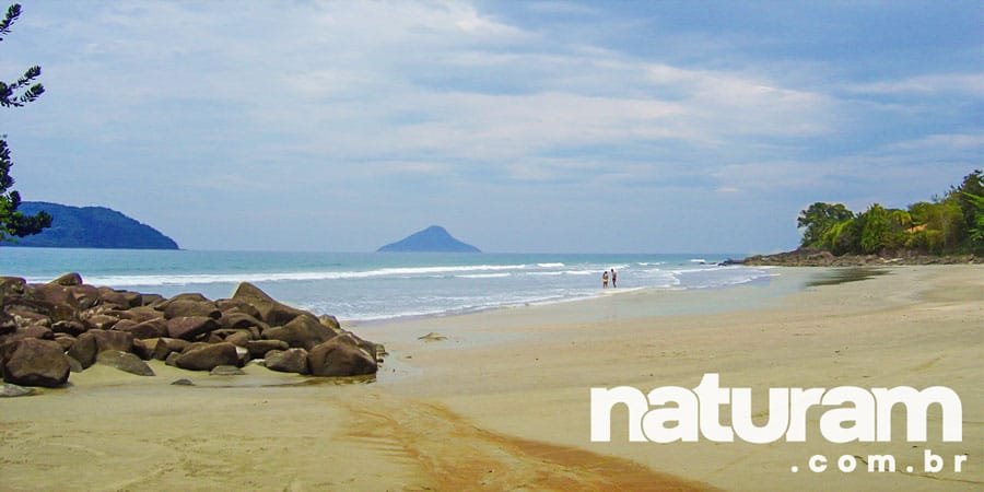 Foto da Praia Preta, São Sebastião - Naturam