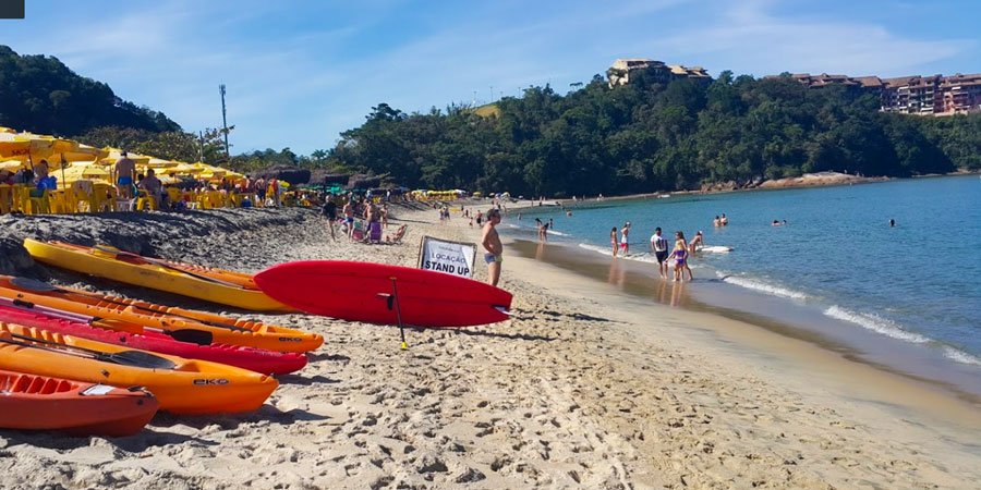 Foto da Praia da Mococa Caraguatatuba - Naturam