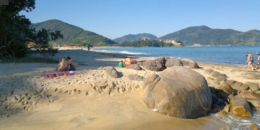Foto da Praia da Mococa Caraguatatuba - Naturam