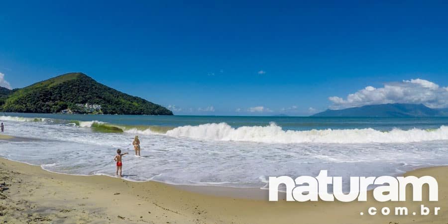 Foto da Praia Martim de Sá Caraguatatuba - Naturam