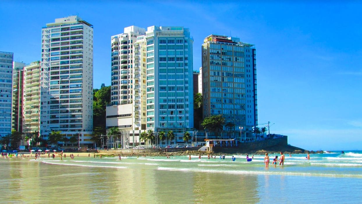 Praia das Pitangueiras Guarujá - O QUE FAZER e FOTOS!!!