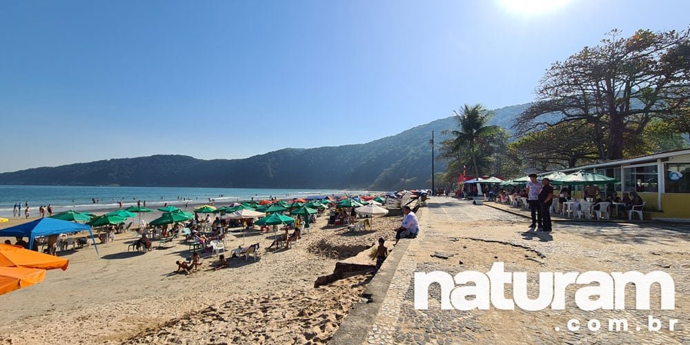 Praia do Guaiuba Guarujá - Naturam